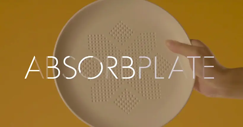 Vidéo : une assiette pour réduire la graisse de vos plats