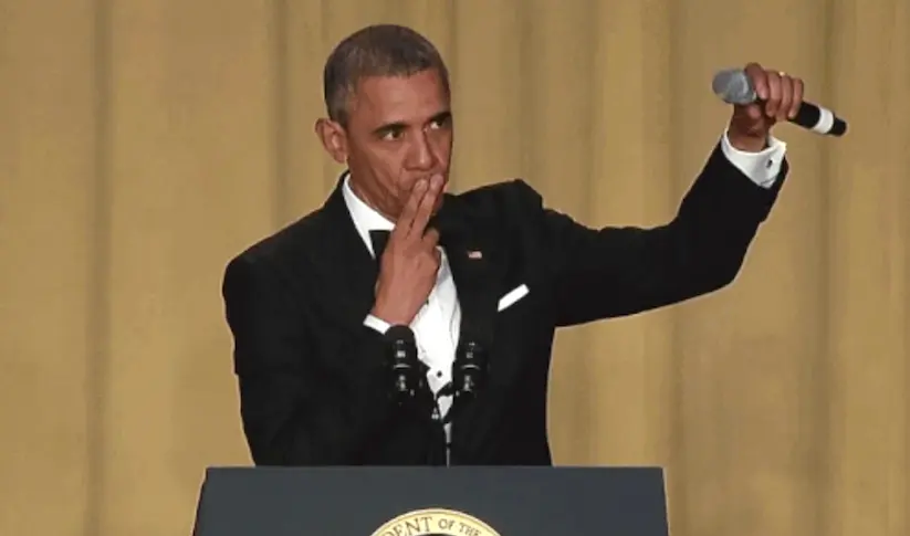 Vidéo : oui, Barack Obama a bien réalisé un “mic drop”