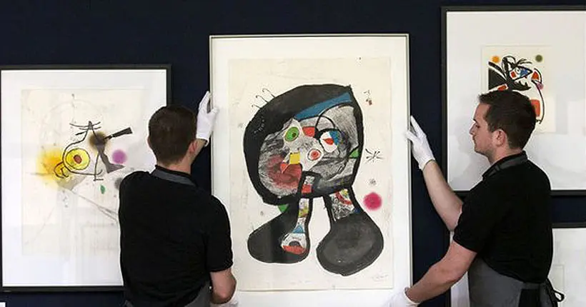 Pour aider les réfugiés, le petit-fils de Miró vend les tableaux de son grand-père