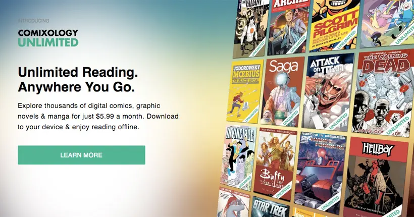 Avec son “Netflix” des comics, Amazon propulse la BD dans l’ère de l’illimité