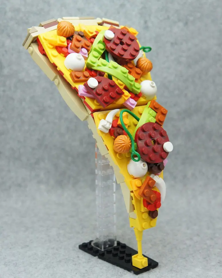 En images : un artiste japonais fabrique des plats alléchants en Lego