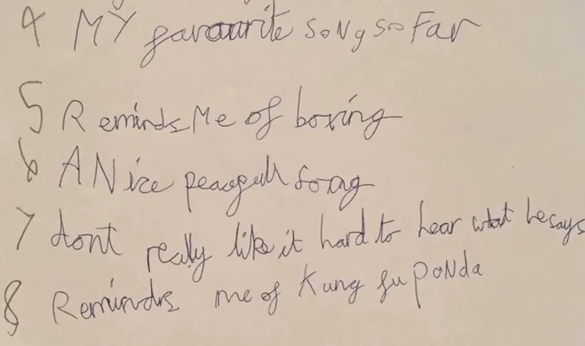 La meilleure critique du dernier Radiohead est probablement celle de ce gamin de 8 ans