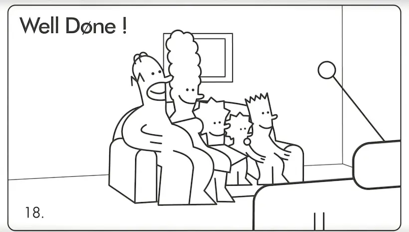 Homer Simpson apprend à monter un meuble Ikea dans le dernier “couch gag”