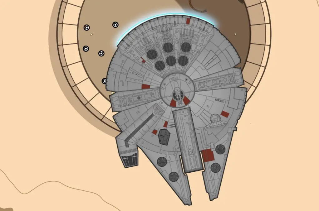 Star Wars IV résumé en une infographie géante de 123 mètres de long (ou 465 152 pixels )