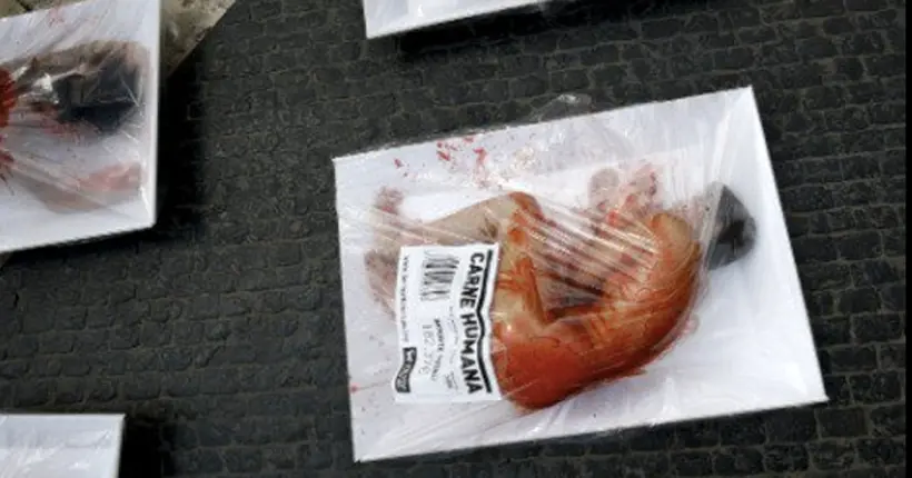 À Barcelone, des végans se déshabillent pour obtenir une journée sans viande