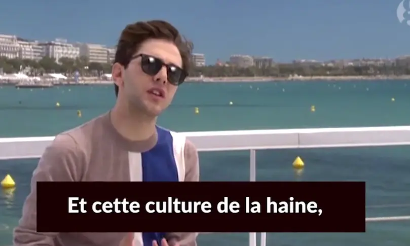 Vidéo : Xavier Dolan évoque une “culture de la haine” sur Internet