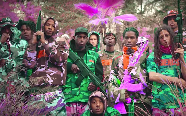 Le très lourd “Yamborghini High” d’A$AP Mob ne pouvait pas rester sans clip