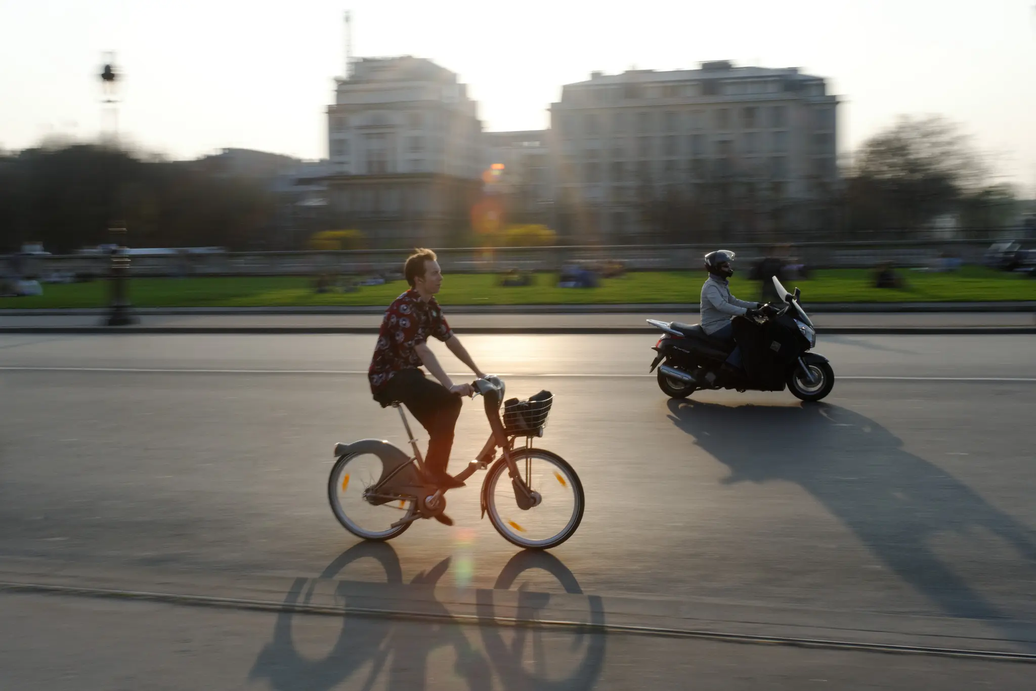 Combien de temps peut-on faire du vélo en ville avant de se flinguer les poumons ?