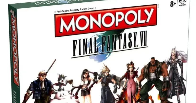 Monopoly va sortir une version Final Fantasy VII en 2017