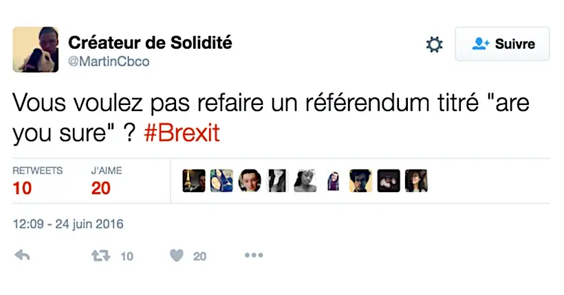 En France, le Brexit fait réagir une twittosphère divisée