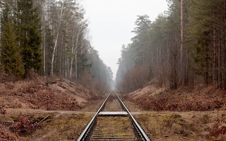 En images : sur les rails qui transportaient les déportés vers les camps d’extermination nazis