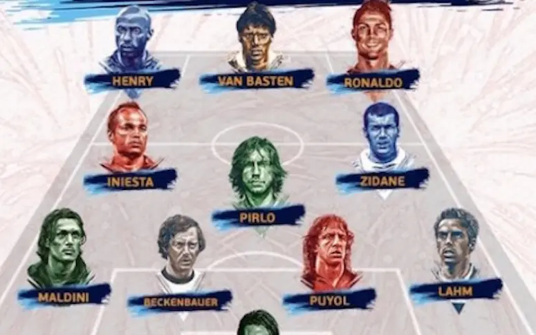 Henry, Zidane, CR7 : le onze des légendes de l’Euro a été dévoilé par l’UEFA