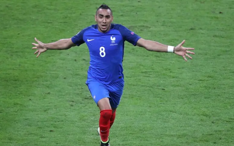 La page Wikipedia de Dimitri Payet modifiée après son but face à la Roumanie