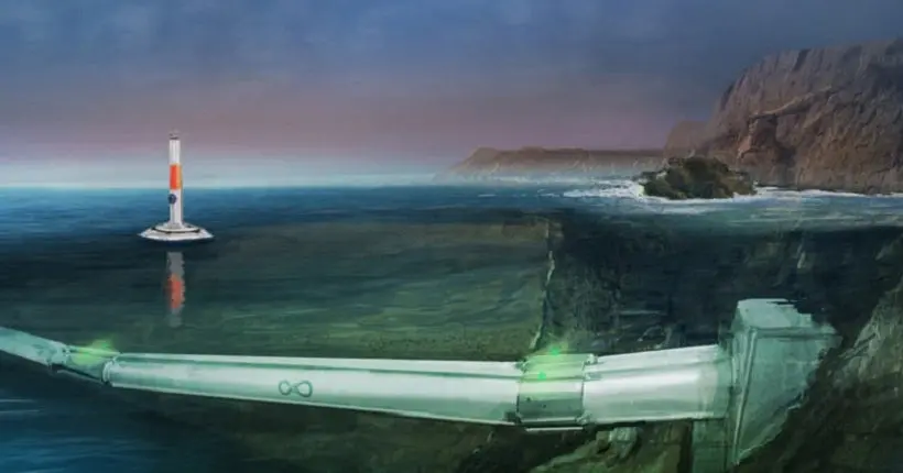 Le train supersonique Hyperloop pourrait exister en version sous-marine