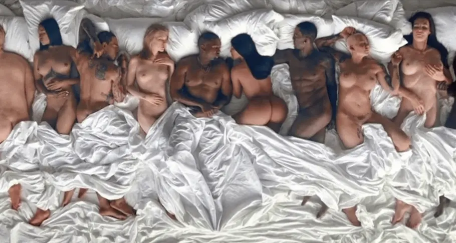 Le clip hallucinant (et NSFW) de Kanye West pour “Famous”