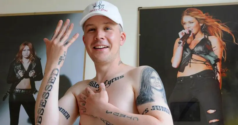 Cet Anglais a 29 tatouages de Miley Cyrus… et une vie sentimentale misérable