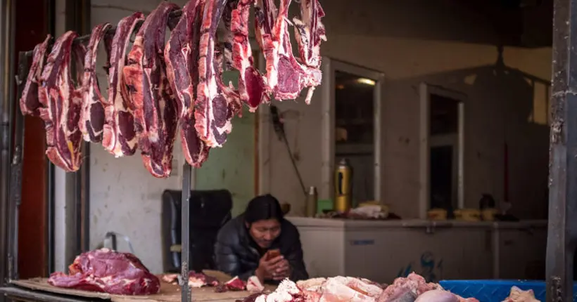 La Chine veut réduire de moitié sa consommation de viande