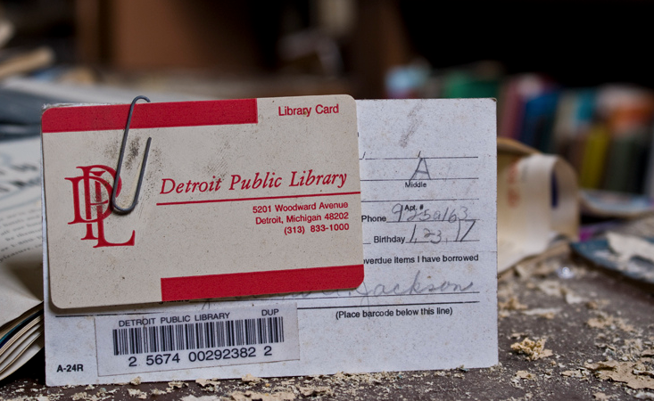 Photo : une bibliothèque américaine à l’abandon