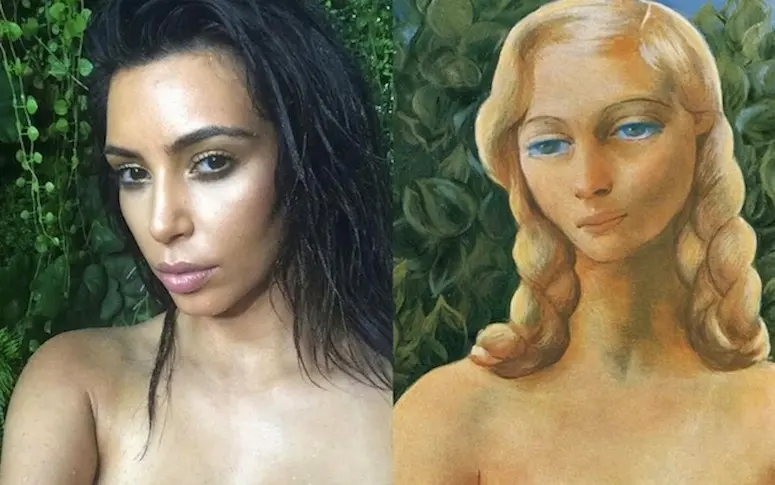 En images : quand Kim Kardashian est comparée à des peintures classiques