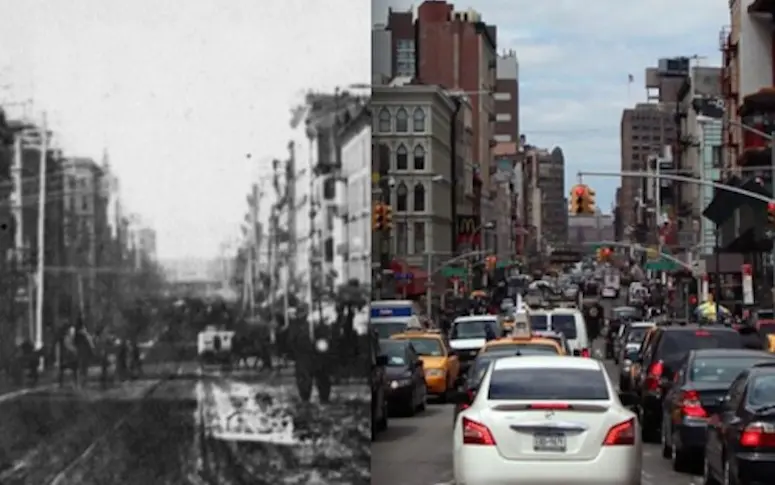 En images : le New York d’hier comparé à celui d’aujourd’hui