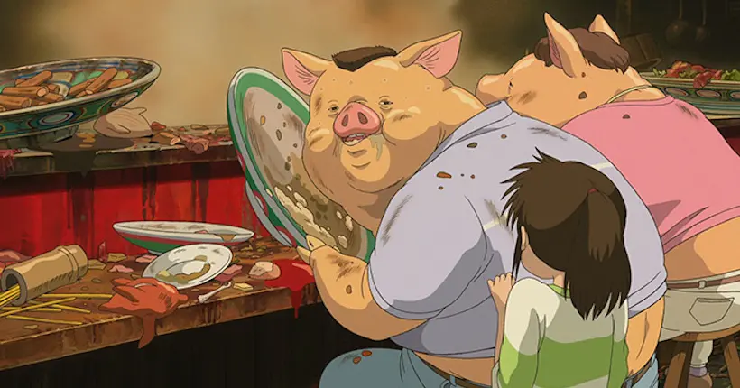 Les studios Ghibli expliquent enfin pourquoi les parents de Chihiro se transforment en cochons