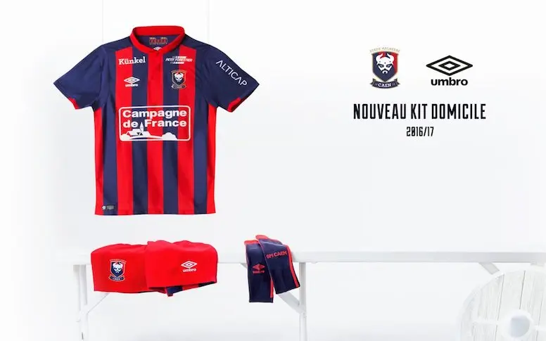 Umbro dévoile les maillots domicile de trois clubs français