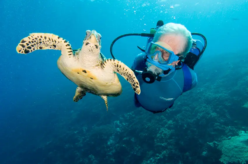 Rencontre avec Jean-Michel Cousteau, infatigable combattant pour la protection des océans