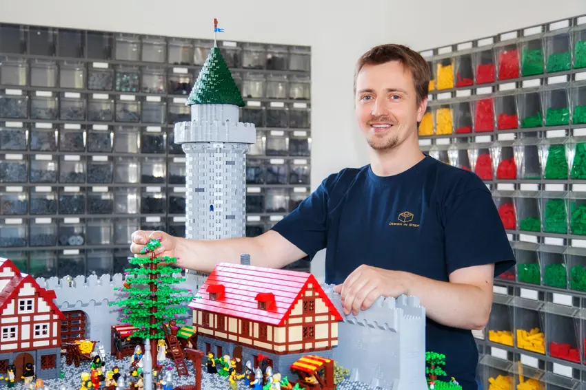 Vis ma vie de constructeur de Lego professionnel
