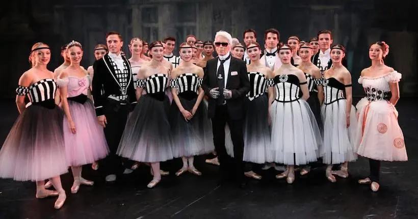 En images : Karl Lagerfeld crée les nouveaux costumes de l’Opéra de Paris