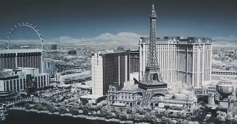 Vidéo : Las Vegas filmée en infrarouge donne froid dans le dos