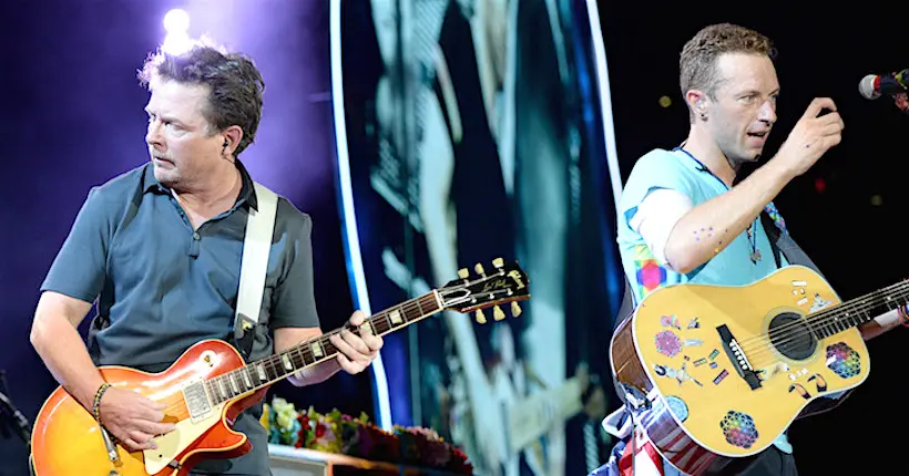 Vidéo : Michael J. Fox reprend sa guitare de Retour vers le futur aux côtés de Coldplay