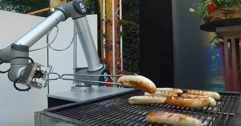 Vidéo : ce robot s’occupe du barbecue à votre place