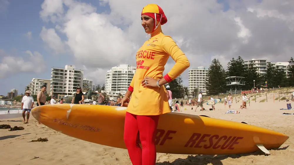 Contrairement à la France, le burkini ne pose pas problème sur les plages d’Australie