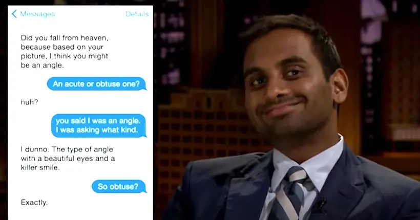 Vidéo : Aziz Ansari et Jimmy Fallon se lisent des textos de dating drôles et gênants