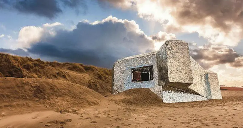 Un artiste donne une seconde vie lumineuse à un bunker