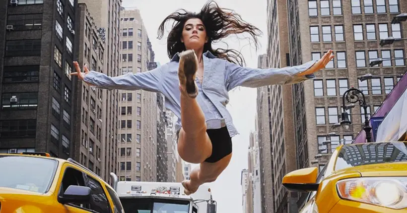 Des danseuses mises en lumière dans les rues de New York