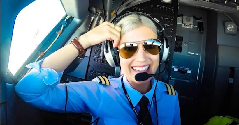 Le quotidien d’une jeune pilote d’avion raconté sur Instagram