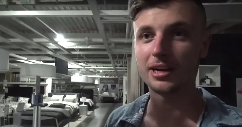 Vidéo : deux ados se planquent toute une nuit à Ikea