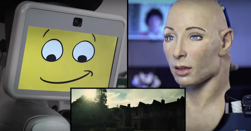 Vidéo : deux robots intelligents flippent devant le trailer de Morgane