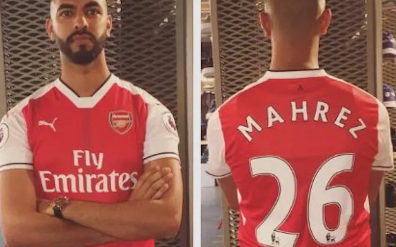 Le fail de la semaine : un supporter d’Arsenal avait floqué son maillot avec le nom de Riyad Mahrez