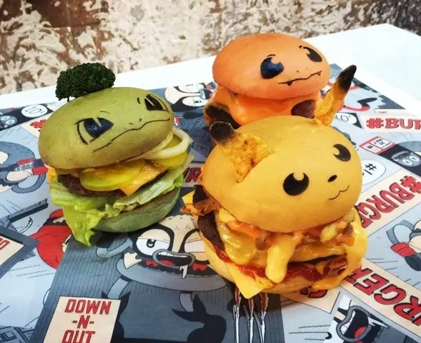 Attrapez-les tous : Des burgers en forme de Pokémon