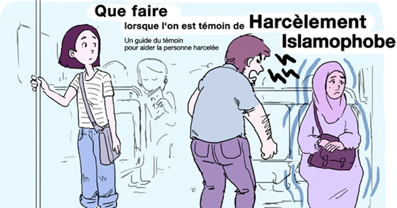 Un guide en BD pour contrer le harcèlement islamophobe