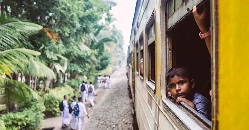 Arnaud Montagard vous fait découvrir le Sri Lanka à bord d’un train