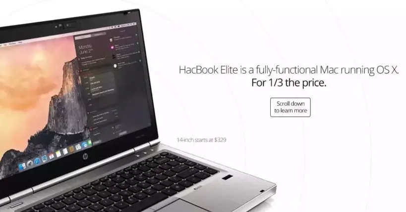 Un développeur lance le HacBook, un Mac qui ne coûte pas un bras