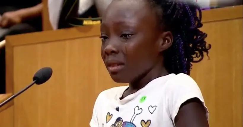 Vidéo : le témoignage émouvant d’une fillette de Charlotte sur les violences policières