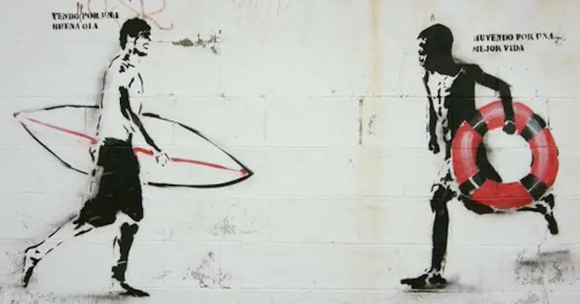 La crise des migrants vue par le street art