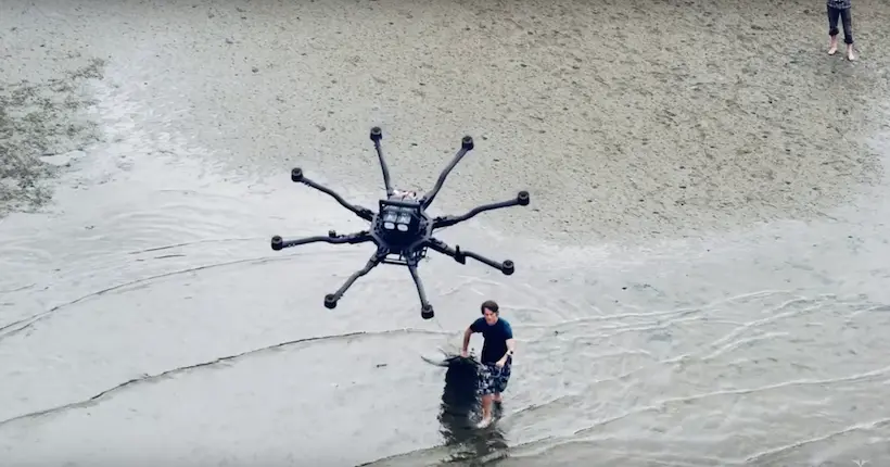 Vidéo : le “dronesurfing”, le nouveau sport de glisse qui va cartonner