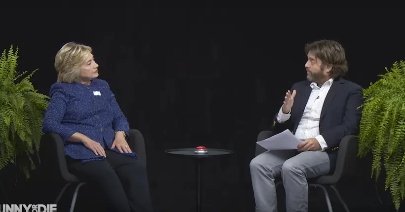 Vidéo : l’interview gênante et géniale d’Hillary Clinton par Zach Galifianakis