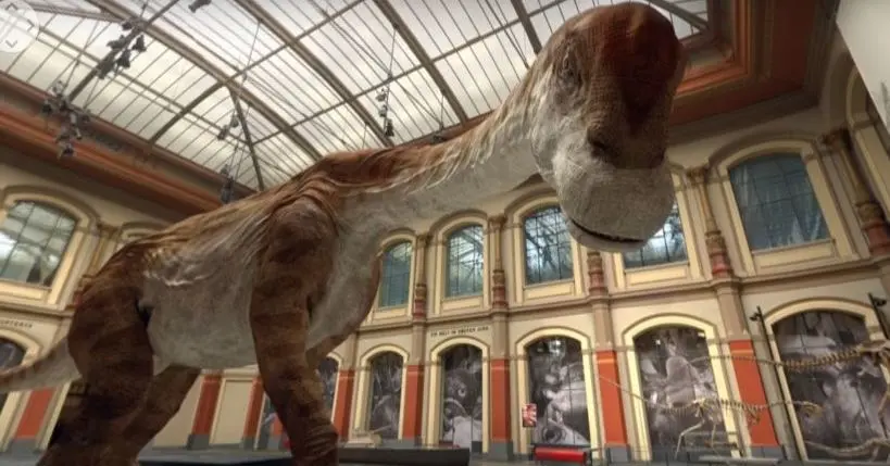 Grâce à la réalité virtuelle, Google ranime les dinosaures des musées