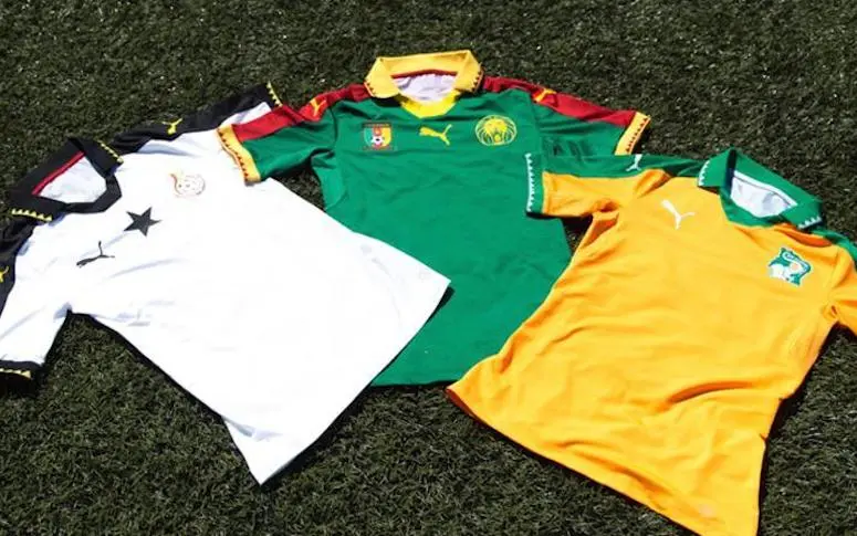Le Cameroun, la Côte d’Ivoire et le Ghana présentent leurs maillots pour la CAN 2017